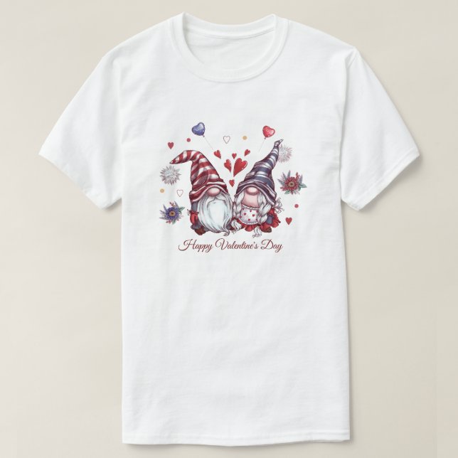 Happy Valentine's Day T-Shirt (Design Front)