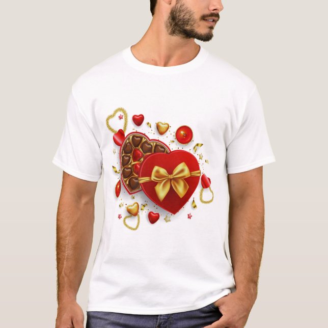 Happy valentine's day T shirt ! (Front)