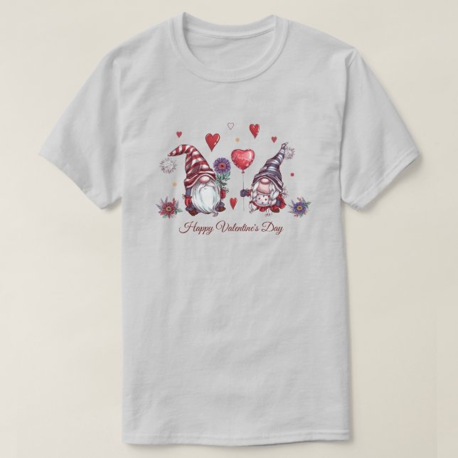 Happy Valentine's Day T-Shirt (Design Front)