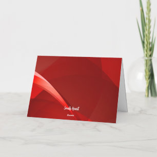 Happy Valentine's Day Thank You Card