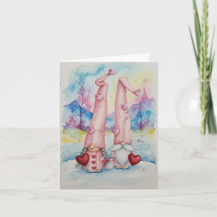 Happy Valentine's Day  Thank You Card