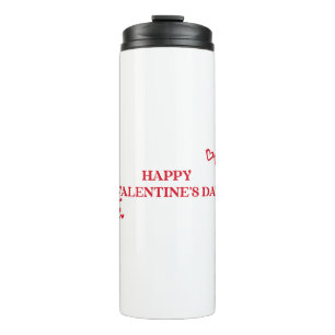 Happy Valentines Day Thermal Tumbler