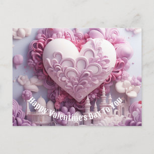 Happy valentine's Day To You holiday card