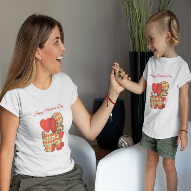 Happy Valentine's Day Toy Puppy Toddler T-Shirt (Creator Uploaded)