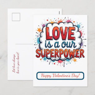 Happy Valentine's Day! Valentine's card. Holiday Postcard