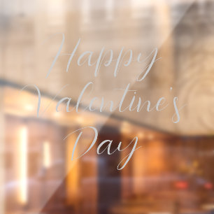 Happy Valentine's Day Window Cling