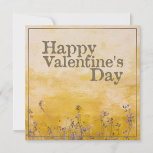 Happy Valentine's Day with Vintage Flower Meadow