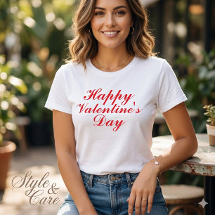 Happy Valentine's Day Women's T-Shirt Tri-Blend Shirt