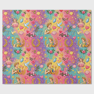 Happy Valentine's Day Wrapping Paper
