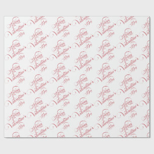 Happy Valentine's Day Wrapping Paper