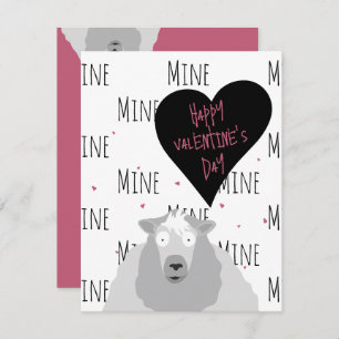 Happy Valentine's Day Your Sheep-ly The Best Card