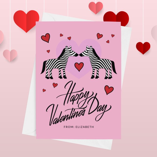 HAPPY VALENTINE'S DAY Zebra Friends (Creator Uploaded)