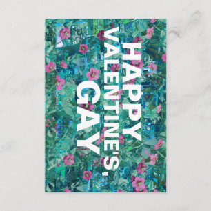 happy valentines gay invitation