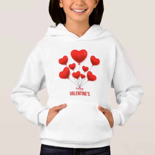 Happy Valentine's Red Balloons | Holidays (Front)
