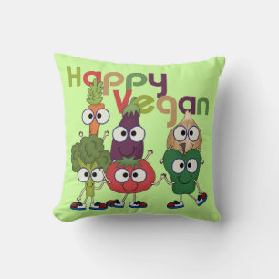 Happy Vegan Cushion