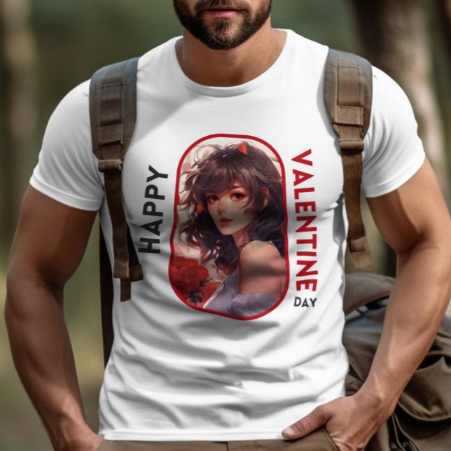 Happy Velentine's Day - Admiring Gaze T-Shirt (Creator Uploaded)
