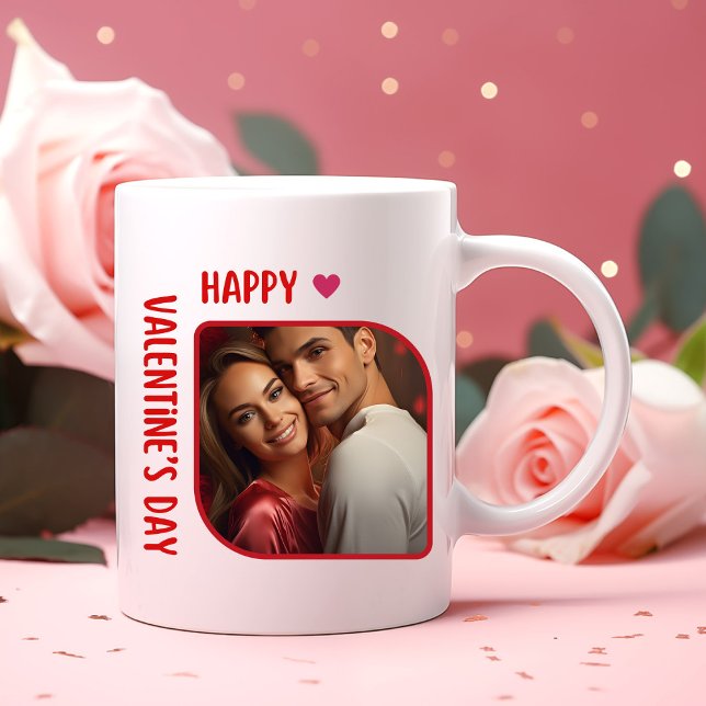 Happy Velentine's Day - Dreamy Affection Two-Tone Coffee Mug (Creator Uploaded)