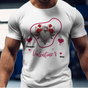 Happy Velentine's Day - Loving Bliss T-Shirt