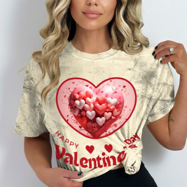 Happy Velentine's Day - Romantic Splendour T-Shirt (Creator Uploaded)