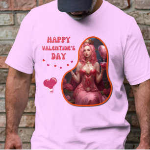 Happy Velentine's Day - Sweetheart Serenade T-Shirt