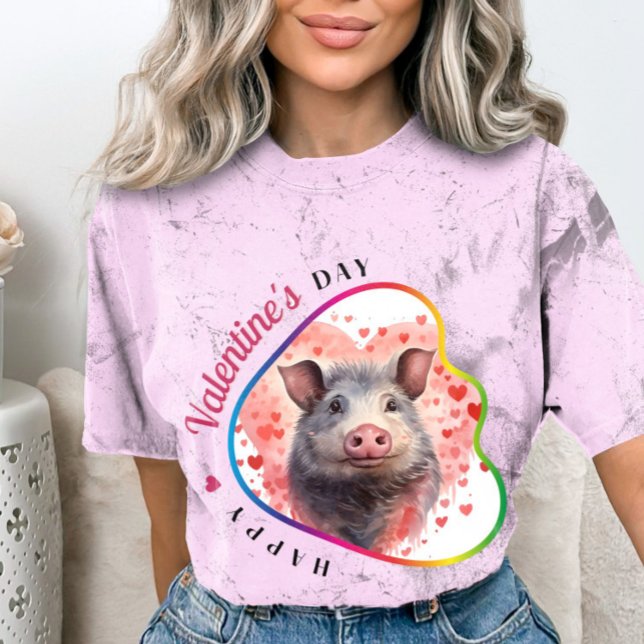 Happy Velentine's Day - Sweetheart's Embrace T-Shirt (Creator Uploaded)