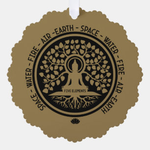 Happy Vesak Day Tree Decoration Card
