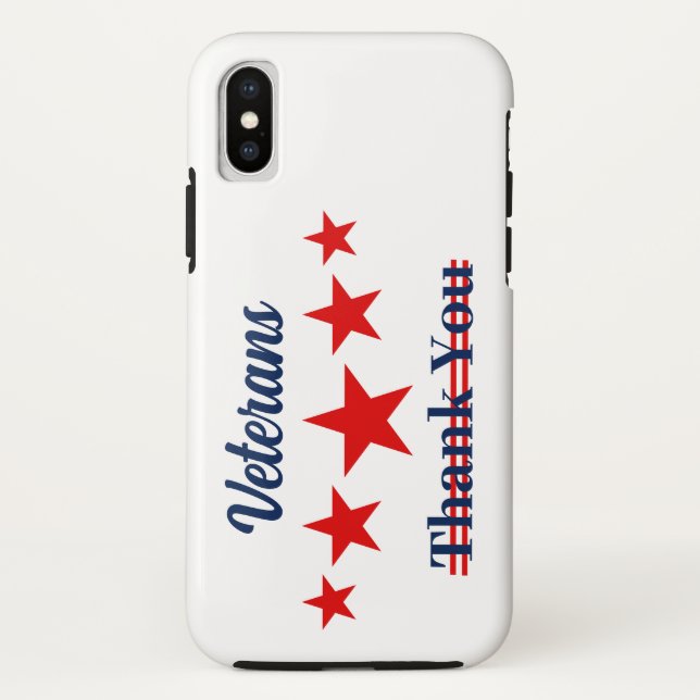 Happy Veterans Day  Case-Mate iPhone Case (Back)