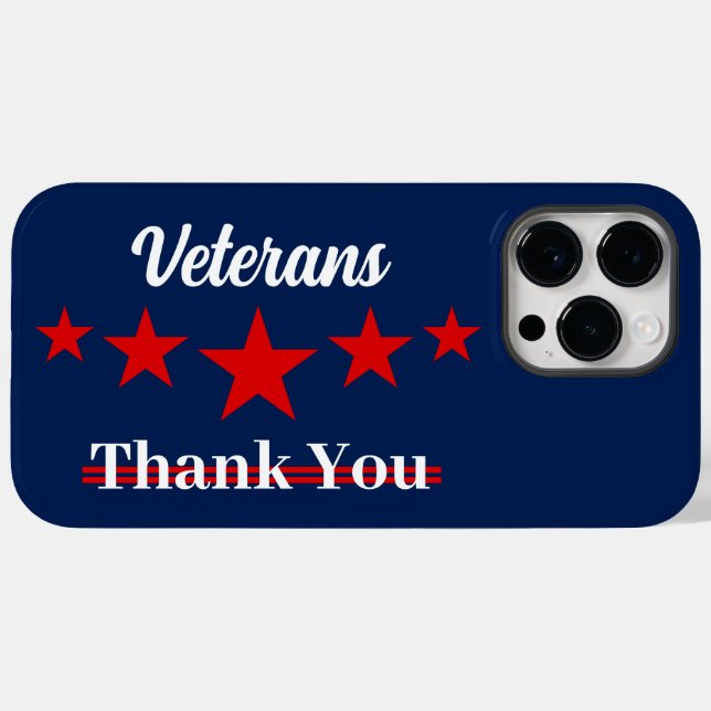 Happy Veterans Day  Case-Mate iPhone Case (Back (Horizontal))