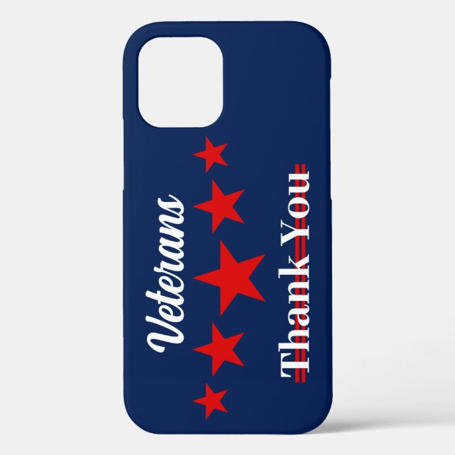 Happy Veterans Day Case-Mate iPhone Case (Back)