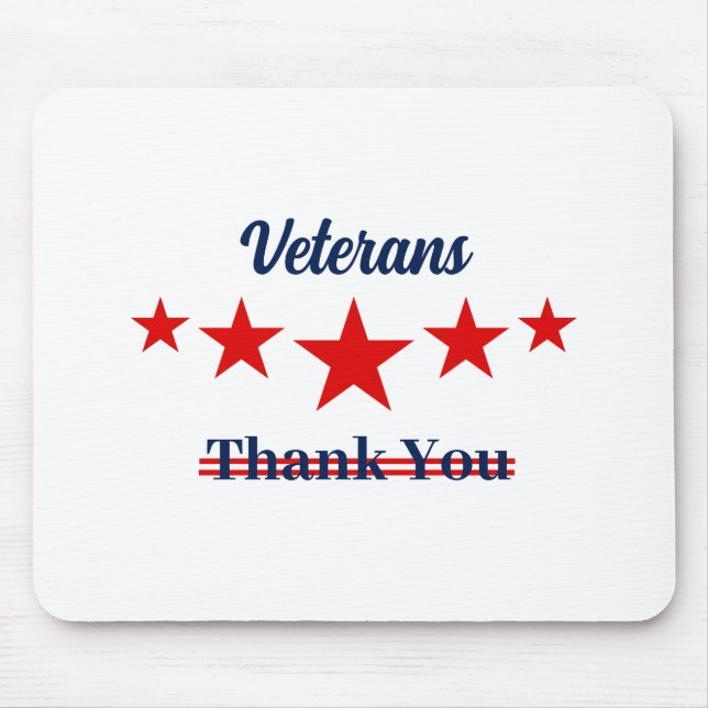 Happy Veterans Day  Mouse Pad (Front)