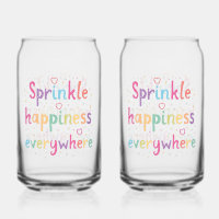 Happy Vibes Sprinkle Happiness Confetti Art