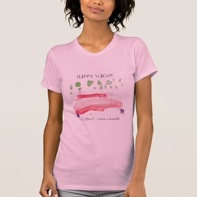 Happy Wagon ladies tank by MAXarT (Front)