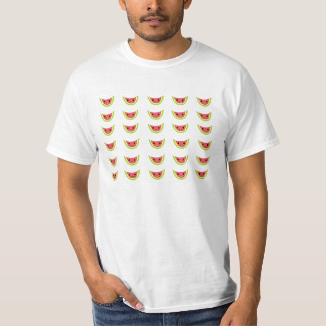 Happy Watermelon Slices T-Shirt (Front)