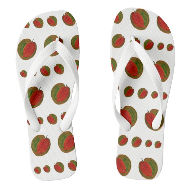 HAPPY WATERMELONS [adult] Jandals (Footbed)
