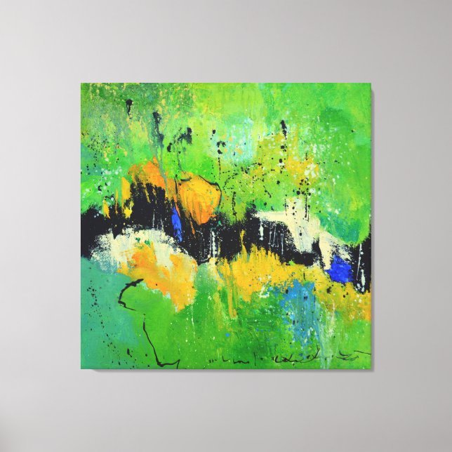 Happy way canvas print (Front)