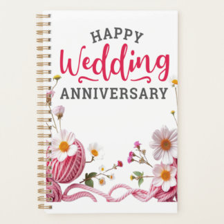 Happy wedding anniversary  planner