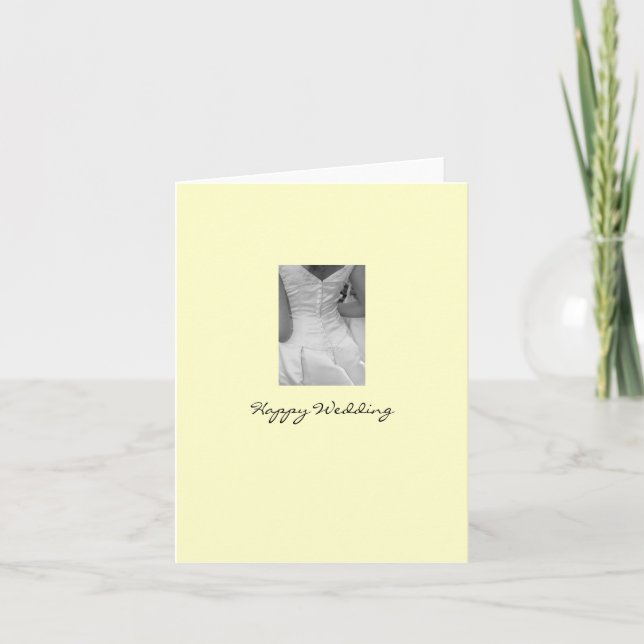 Happy Wedding Card (Front)