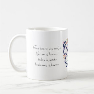 Happy Wedding Day Tote Bag – Romantic Gift Coffee Mug