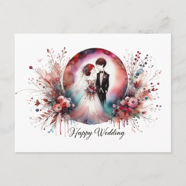 Happy Wedding Greeting cards  (Front)