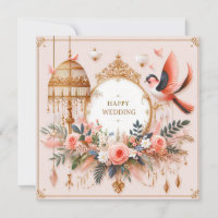 Happy Wedding Greeting Cards