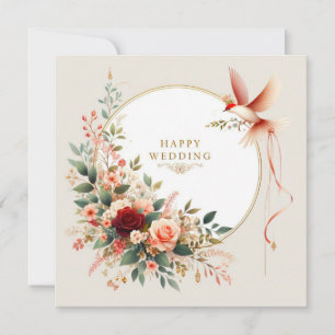 Happy Wedding Greeting Cards