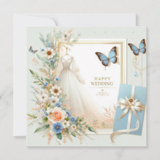 Happy Wedding Greeting Cards 