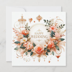 Happy Wedding Greeting Cards 