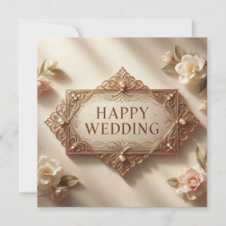Happy Wedding Greetings Cards