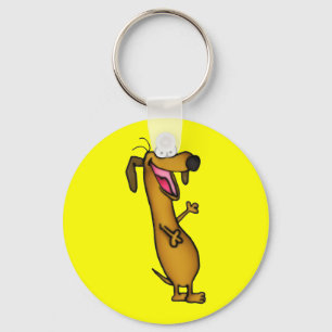 Happy Weenie Keychain