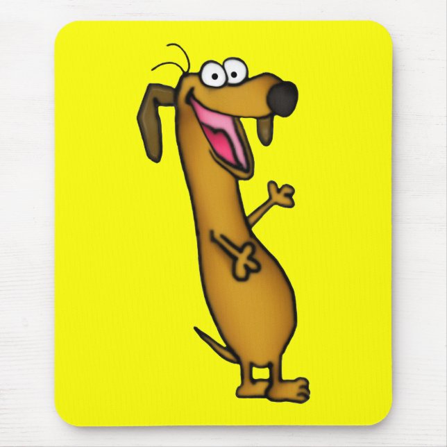 Happy Weenie Mousepad (Front)
