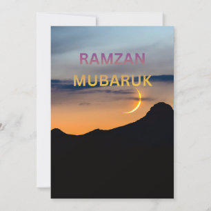 HAPPY WELL COME TO RAMDAN HOLIDAY CARD