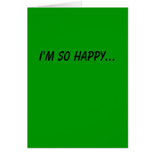 Happy We're Through Card
