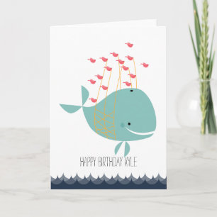 Happy Whale Card