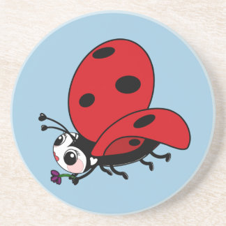 Happy Wings Ladybug Coaster